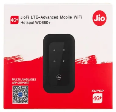 JIO MF680s 4G LTE WiFi Pocket Router(cod:2258)